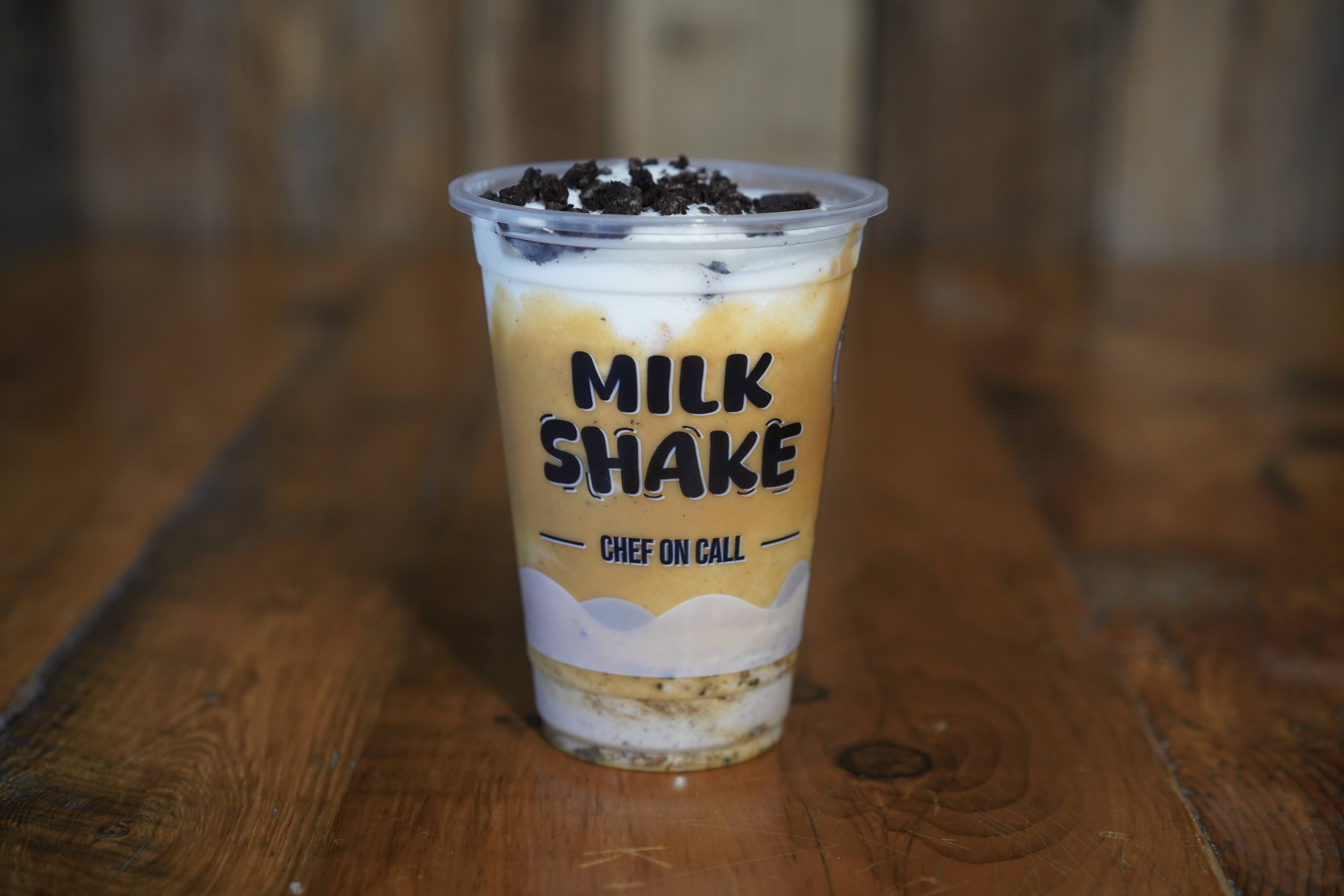 Oreo PB Crunch - Oreo cookies blended with peanut butter and vanill...